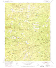 Caldor California Historical topographic map, 1:24000 scale, 7.5 X 7.5 Minute, Year 1951