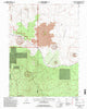 Caldwell Butte California Historical topographic map, 1:24000 scale, 7.5 X 7.5 Minute, Year 1993