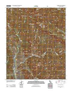 Caldwell Mesa California Historical topographic map, 1:24000 scale, 7.5 X 7.5 Minute, Year 2012