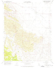California Valley California Historical topographic map, 1:24000 scale, 7.5 X 7.5 Minute, Year 1966