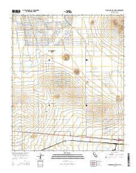California City South California Current topographic map, 1:24000 scale, 7.5 X 7.5 Minute, Year 2015
