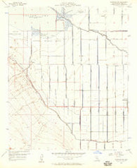 Calipatria SW California Historical topographic map, 1:24000 scale, 7.5 X 7.5 Minute, Year 1956