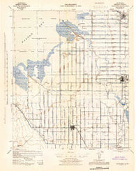 Calipatria California Historical topographic map, 1:62500 scale, 15 X 15 Minute, Year 1944