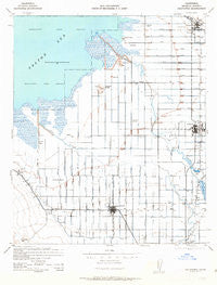 Calipatria California Historical topographic map, 1:62500 scale, 15 X 15 Minute, Year 1944