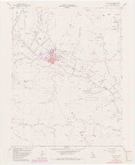 Calistoga California Historical topographic map, 1:24000 scale, 7.5 X 7.5 Minute, Year 1958
