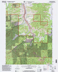 Callahan California Historical topographic map, 1:24000 scale, 7.5 X 7.5 Minute, Year 2001