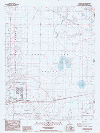 Calneva Lake California Historical topographic map, 1:24000 scale, 7.5 X 7.5 Minute, Year 1988