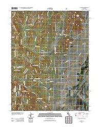 Calpine California Historical topographic map, 1:24000 scale, 7.5 X 7.5 Minute, Year 2012