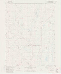 Calpine California Historical topographic map, 1:24000 scale, 7.5 X 7.5 Minute, Year 1981