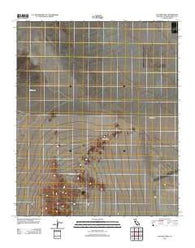 Calumet Mine California Historical topographic map, 1:24000 scale, 7.5 X 7.5 Minute, Year 2012