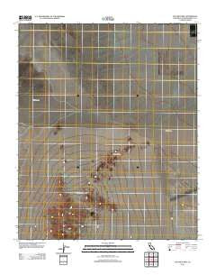 Calumet Mine California Historical topographic map, 1:24000 scale, 7.5 X 7.5 Minute, Year 2012