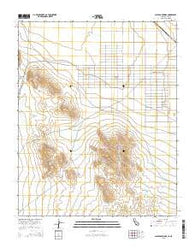 Calvada Springs California Current topographic map, 1:24000 scale, 7.5 X 7.5 Minute, Year 2015