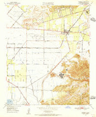 Camarillo California Historical topographic map, 1:24000 scale, 7.5 X 7.5 Minute, Year 1950