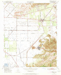 Camarillo California Historical topographic map, 1:24000 scale, 7.5 X 7.5 Minute, Year 1950