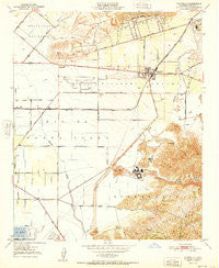 Camarillo California Historical topographic map, 1:24000 scale, 7.5 X 7.5 Minute, Year 1951