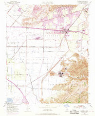 Camarillo California Historical topographic map, 1:24000 scale, 7.5 X 7.5 Minute, Year 1950