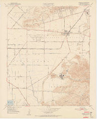 Camarillo California Historical topographic map, 1:24000 scale, 7.5 X 7.5 Minute, Year 1950