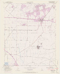 Camarillo California Historical topographic map, 1:24000 scale, 7.5 X 7.5 Minute, Year 1950