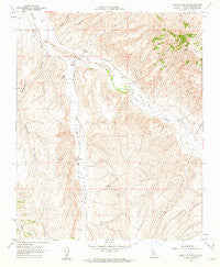 Camatta Canyon California Historical topographic map, 1:24000 scale, 7.5 X 7.5 Minute, Year 1961