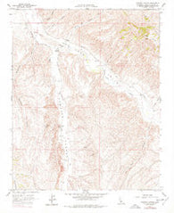 Camatta Canyon California Historical topographic map, 1:24000 scale, 7.5 X 7.5 Minute, Year 1961