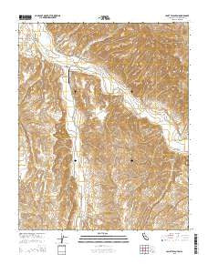Camatta Canyon California Current topographic map, 1:24000 scale, 7.5 X 7.5 Minute, Year 2015