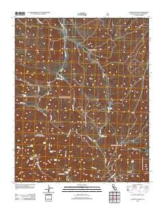 Camatta Ranch California Historical topographic map, 1:24000 scale, 7.5 X 7.5 Minute, Year 2012