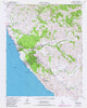 Cambria California Historical topographic map, 1:24000 scale, 7.5 X 7.5 Minute, Year 1959