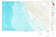 Cambria California Historical topographic map, 1:100000 scale, 30 X 60 Minute, Year 1980