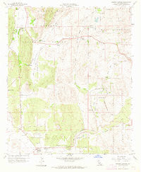 Cameron Corners California Historical topographic map, 1:24000 scale, 7.5 X 7.5 Minute, Year 1959