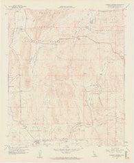 Cameron Corners California Historical topographic map, 1:24000 scale, 7.5 X 7.5 Minute, Year 1959