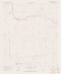 Cameron Corners California Historical topographic map, 1:24000 scale, 7.5 X 7.5 Minute, Year 1959