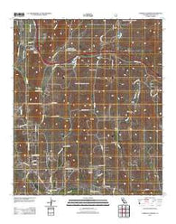 Cameron Corners California Historical topographic map, 1:24000 scale, 7.5 X 7.5 Minute, Year 2012