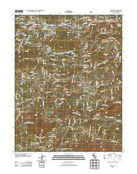 Camino California Historical topographic map, 1:24000 scale, 7.5 X 7.5 Minute, Year 2012