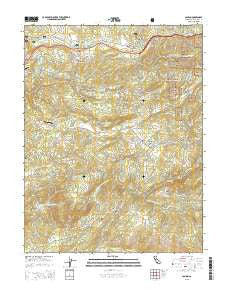 Camino California Current topographic map, 1:24000 scale, 7.5 X 7.5 Minute, Year 2015