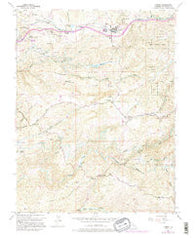 Camino California Historical topographic map, 1:24000 scale, 7.5 X 7.5 Minute, Year 1952