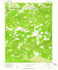 Camino California Historical topographic map, 1:24000 scale, 7.5 X 7.5 Minute, Year 1952