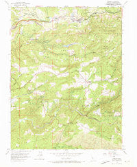 Camino California Historical topographic map, 1:24000 scale, 7.5 X 7.5 Minute, Year 1952