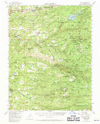 Camino California Historical topographic map, 1:62500 scale, 15 X 15 Minute, Year 1952