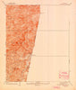 Camp Baldy California Historical topographic map, 1:20000 scale, 7.5 X 7.5 Minute, Year 1940