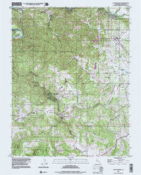 Camp Meeker California Historical topographic map, 1:24000 scale, 7.5 X 7.5 Minute, Year 1995