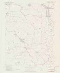 Camp Meeker California Historical topographic map, 1:24000 scale, 7.5 X 7.5 Minute, Year 1954