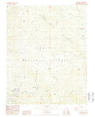 Camp Nelson California Historical topographic map, 1:24000 scale, 7.5 X 7.5 Minute, Year 1987