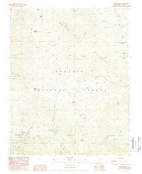 Camp Nelson California Historical topographic map, 1:24000 scale, 7.5 X 7.5 Minute, Year 1987