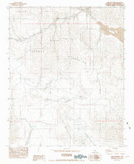 Camp Rock Mine California Historical topographic map, 1:24000 scale, 7.5 X 7.5 Minute, Year 1982