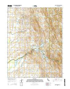 Camp Far West California Current topographic map, 1:24000 scale, 7.5 X 7.5 Minute, Year 2015