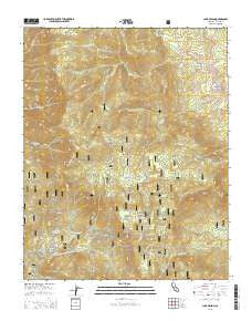 Camp Nelson California Current topographic map, 1:24000 scale, 7.5 X 7.5 Minute, Year 2015