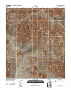 Camp Rock Mine California Historical topographic map, 1:24000 scale, 7.5 X 7.5 Minute, Year 2012