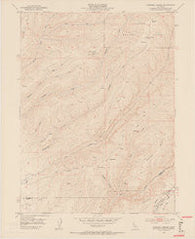 Campbell Mound California Historical topographic map, 1:24000 scale, 7.5 X 7.5 Minute, Year 1952