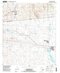 Campo California Historical topographic map, 1:24000 scale, 7.5 X 7.5 Minute, Year 1996