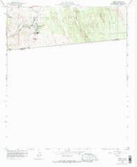 Campo California Historical topographic map, 1:24000 scale, 7.5 X 7.5 Minute, Year 1959